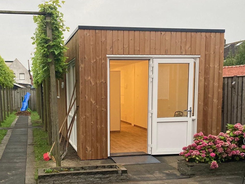 Seriebouwwoningen met prefab daken