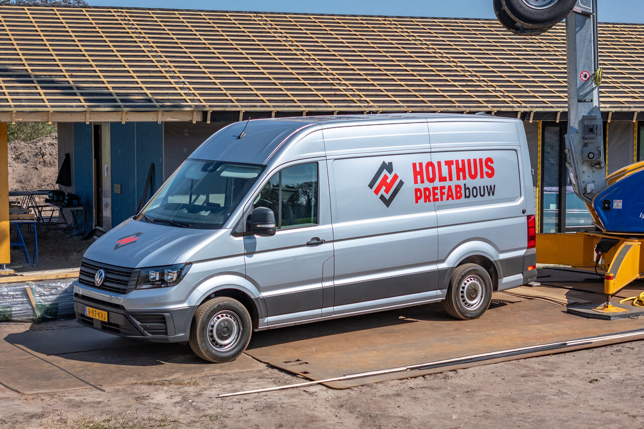 Prefab wanden van Holthuis Prefab